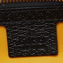 Gucci Yellow/Black GG Nylon and Leather Off the Grid Belt Bag