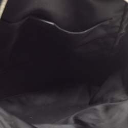 Pre Owned Gucci Black GG Nylon and Leather Off the Grid Backpack