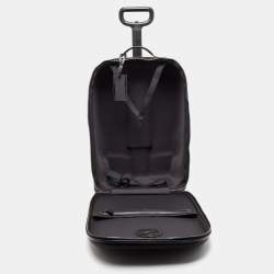 Gucci Black Coated Canvas Interlocking G Trolley Luggage