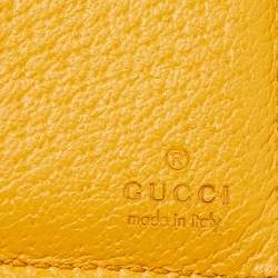 Gucci Beige GG Supreme Canvas and Leather Bifold Wallet