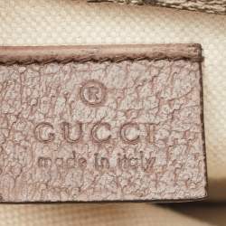 Gucci Beige GG Supreme Canvas and Leather Small Neo Vintage Messenger Bag