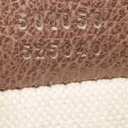 Gucci Beige GG Supreme Canvas and Leather Small Neo Vintage Messenger Bag