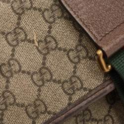 Gucci Beige GG Supreme Canvas and Leather Small Neo Vintage Messenger Bag