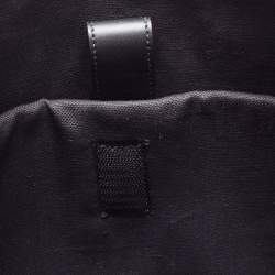 Gucci Black/Grey GG Supreme Canvas and Leather Briefcase Bag