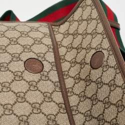 Gucci Beige GG Supreme Canvas and Leather Neo Vintage Belt Bag