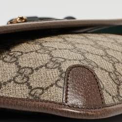 Gucci Beige GG Supreme Canvas and Leather Neo Vintage Belt Bag