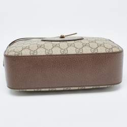 Gucci Brown/Beige GG Supreme Canvas Neo Vintage Messenger Bag