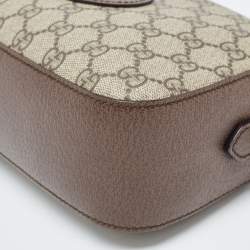 Gucci Brown/Beige GG Supreme Canvas Neo Vintage Messenger Bag