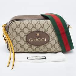 Gucci Brown/Beige GG Supreme Canvas Neo Vintage Messenger Bag