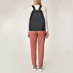 مملوكة مسبقًا Gucci Black GG Nylon Backpack