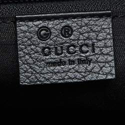 مملوكة مسبقًا Gucci Black GG Nylon Backpack