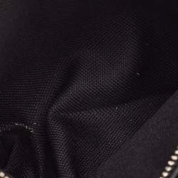 Gucci Black GG Supreme Canvas and Leather Belt Bag