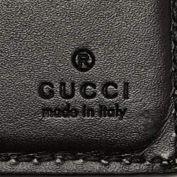 Gucci Beige GG Supreme Canvas Kingsnake Print Bifold Wallet