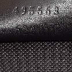Gucci Black/Grey GG Supreme Canvas Tiger Print Backpack