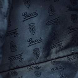 Gucci Beige/Blue GG Supreme Canvas and Leather Messenger Bag