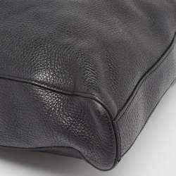 Gucci Black Leather Briefcase Bag