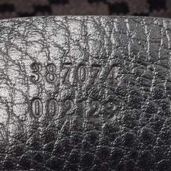 Gucci Black Leather Briefcase Bag