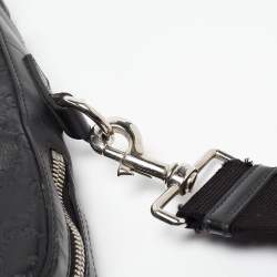 Gucci Black Guccissima Leather Briefcase