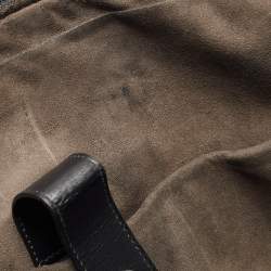 Gucci Black Guccissima Leather Briefcase