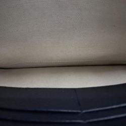 Gucci Beige/Navy Blue GG Canvas Interlocking Clutch Bag
