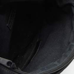 Pre Owned Balenciaga Black Canvas Cities New York Explorer Belt Bag