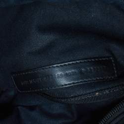 Pre Owned Balenciaga Black Canvas Cities New York Explorer Belt Bag