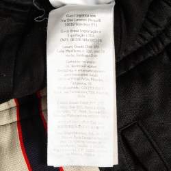 Gucci Black Jersey Logo Tape Joggers S
