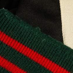 Gucci Black Jersey Logo Tape Joggers S
