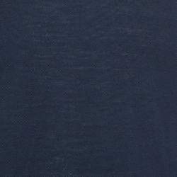 Pre Owned Gucci Navy Blue Cotton Blend Polo T-Shirt M