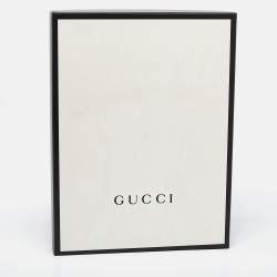 Pre Owned Gucci Black Jersey Monogram Logo Trimmed Zip-Up Jacket M