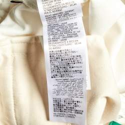 Gucci White Cotton Elasticated Bottom Cargo Pants XXL