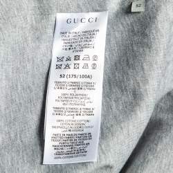 Gucci Navy Blue Nylon Zip-Up Hooded Jacket XL