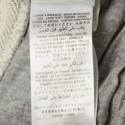 Gucci Grey Logo Print Cotton Jogger Pants XXXL