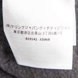 Gucci Brown Floral Print Neoprene Sweatshirt XXXL