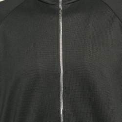 Gucci Black Web Detail Jersey Track Suit M/L