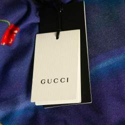 Gucci Black Ignasi Monreal Print Cotton Crew Neck T-Shirt M