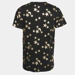 Gucci Black Moon and Stars Print Jersey Crew Neck T-Shirt S Gucci | The  Luxury Closet