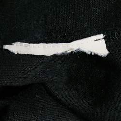 Pre Owned Gucci Black Moon and Stars Print Jersey Crew Neck T-Shirt S