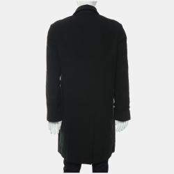 Gucci Black Reversible Nylon Long Zipped Jacket Eu Men 48