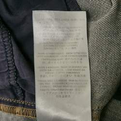 Pre Owned Gucci Blue Washed Denim Super Skinny Jeans L Waist 36"