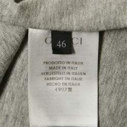 Pre Owned Gucci Brown GG Nylon Zip-Up Blouson S