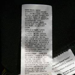 Pre Owned Gucci Black Printed Black Cotton Knit Hooded Sweatshirt L