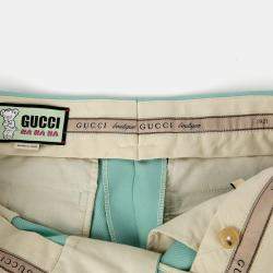 Gucci Mint Fine Wool Pants Size 50