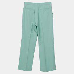 Gucci Mint Fine Wool Pants Size 50