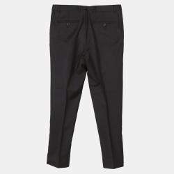 Gucci Grey Wool Straight Fit Suit Set Size 48