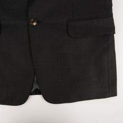 Gucci Grey Wool Straight Fit Suit Set Size 48