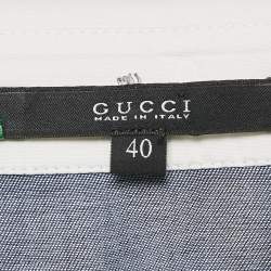 Gucci Blue Chambray Button Front Shirt L