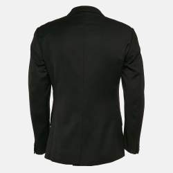 Gucci Black Wool Single Breasted Blazer S