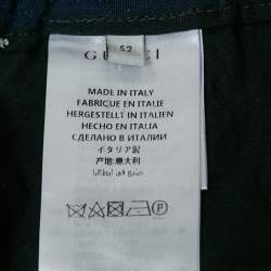 Gucci Navy Blue Wool Slack Pants XL
