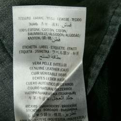 Gucci Dark Grey Washed Denim Regular Fit Denim Jeans L Waist 34"